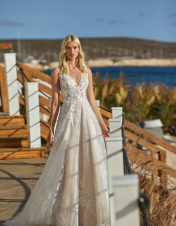 Robes de mariées - Maison Lecoq - robe N°201 Nele 1385 €
